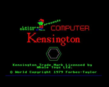 Kensington (1984)(Leisure Genius)[h2] screen shot title